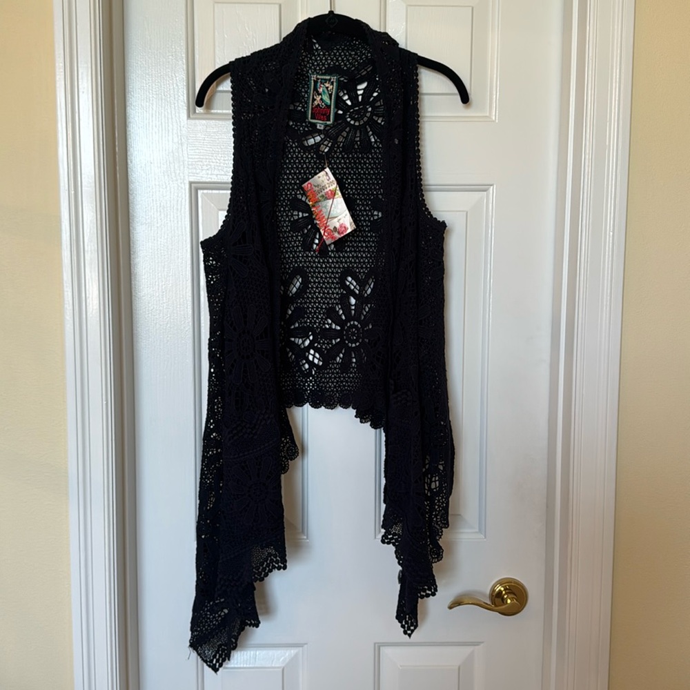 Johnny Was Crochet Wrap
